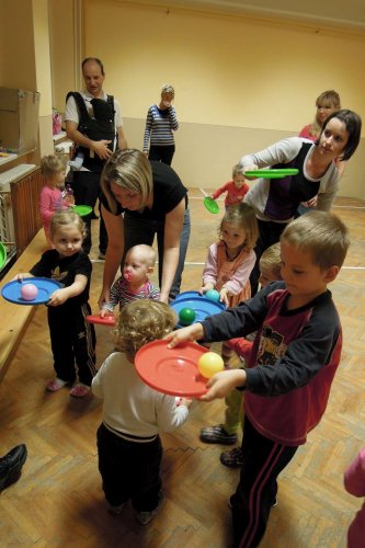 Hravé cvičení pro děti a rodiče - 7.11.2013